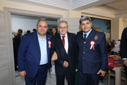 Keçiören’de itfaiye ekipleriyle huzurevi ziyareti