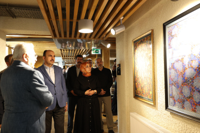 Başkan Altay’ın Meydan Evleri’nde Sanat Ziyareti