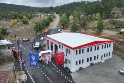 Harmancık’a Yeni Modern İtfaiye Hizmet Binası