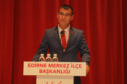 Volkan Akgüngör CHP Edirne Merkez İlçe Başkanı Oldu
