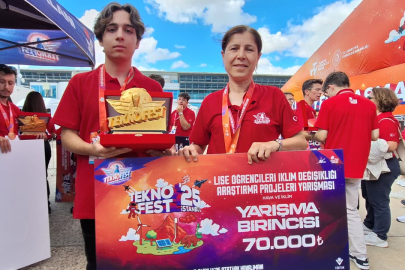 İklim Değişikliğiyle İlgili Genç Proje Başarısı