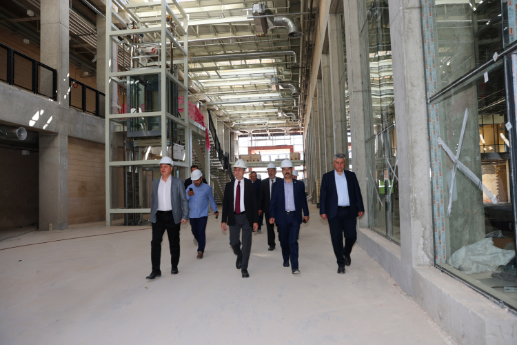 Selçuklu Belediyesi, gençlik ve sanat alanında önemli yatırımları yerinde inceledi