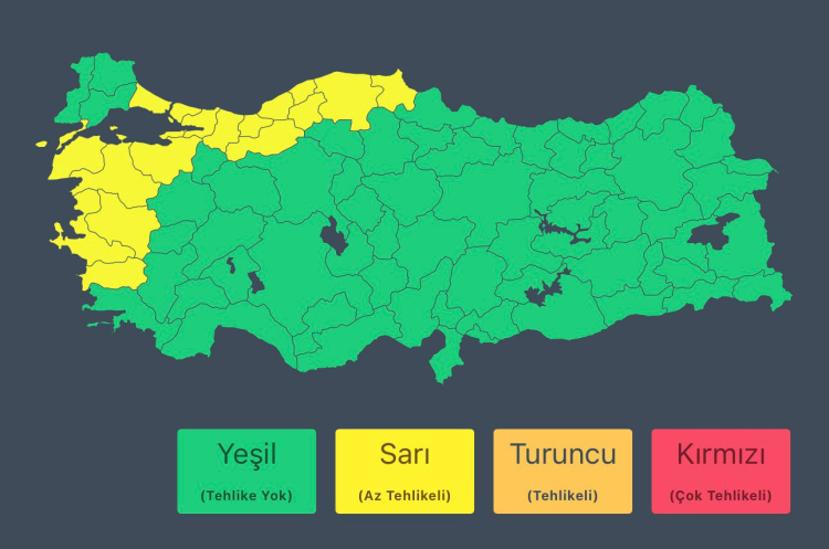 Turizm ve hava durumu bilgisi