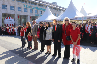 Çevreci ve Özgün Törenle Cumhuriyetimizin 102. Yılı Kutlandı