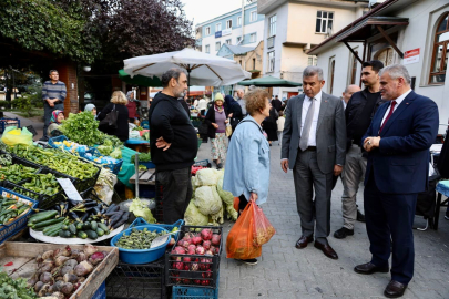 Artvin’de Halk Pazarı Ziyareti