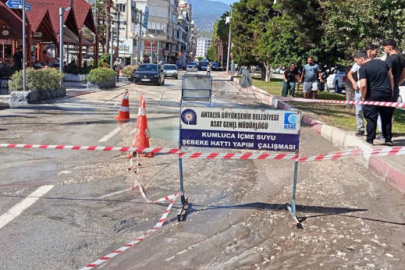 İçme suyu hattı yenileme çalışmasıyla altyapı güçlendirilecek