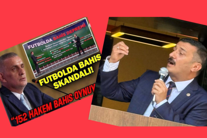 Bahisçi Hakem Skandalı TBMM Gündemi