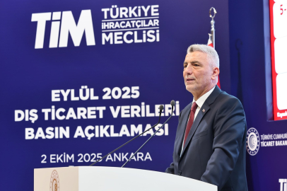 Ticaret Bakanı Bolat: Eylül 2025 Dış Ticaret Verileri