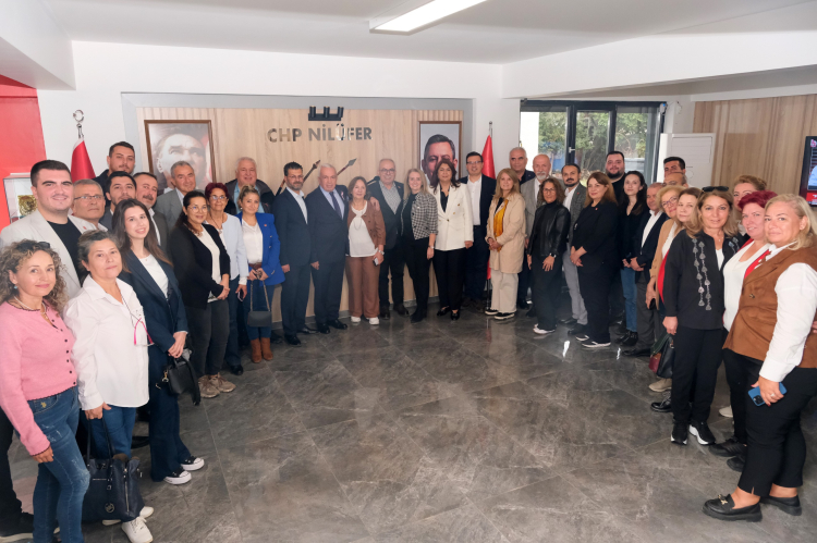 Nilüfer Belediye Başkanından CHP Nilüfer İlçe Yönetimine Ziyaret