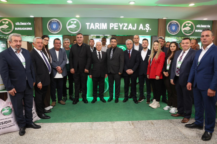 Bursa Tarım Fuarı’na Büyükşehir Projeleri Damga Vurdu