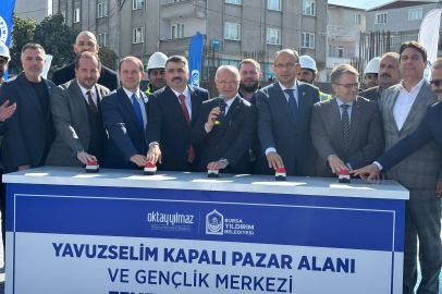 Yavuz Selim Kapalı Pazar Alanı ve Gençlik Merkezi Temel Atma Töreni