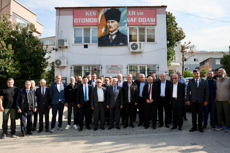 Başkan Bozbey, Kestel’i ziyaret etti