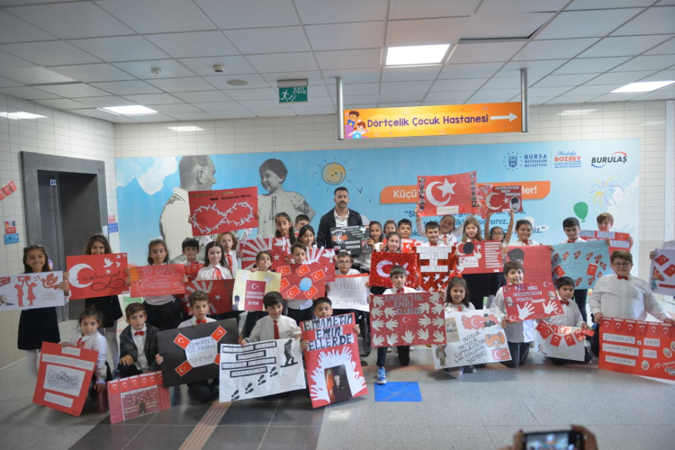 Bursa’da Çocuk Dostu İstasyonda 29 Ekim Çalışması