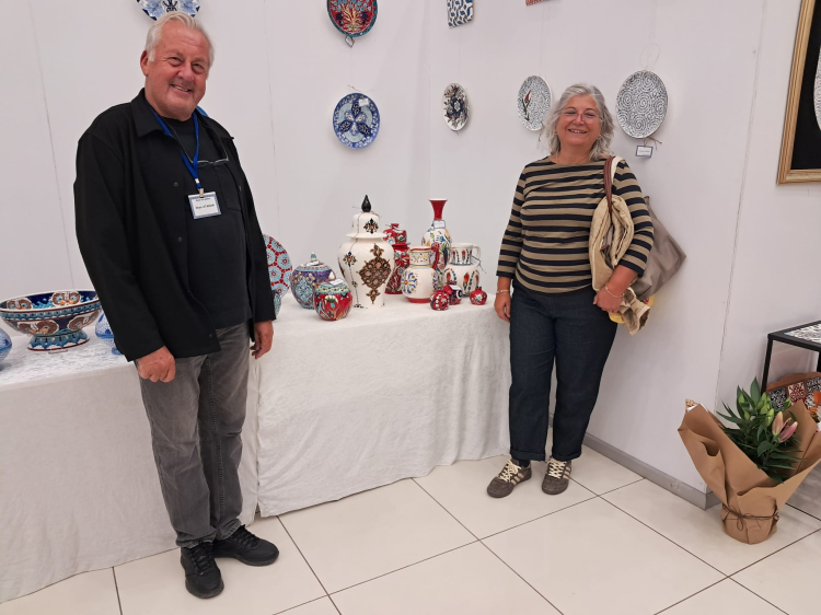 Çini Sergisi Açıldı