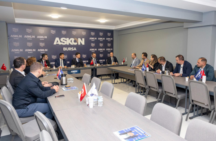 Bursada Kosovalı İş İnsanları Ağırlanıyor