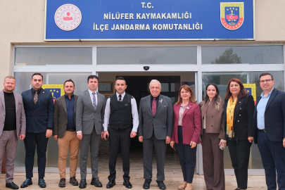 Bursada Şadi Özdemir’den Üsteğmen Önderışık’a Ziyaret