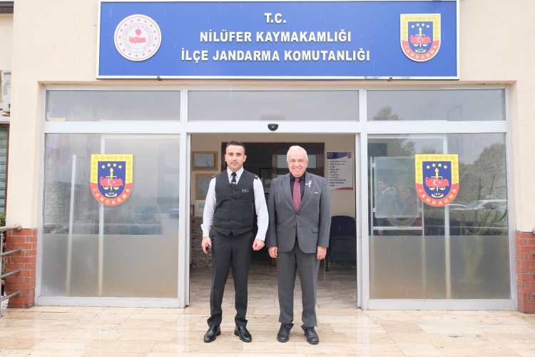 Bursada Şadi Özdemir’den Üsteğmen Önderışık’a Ziyaret