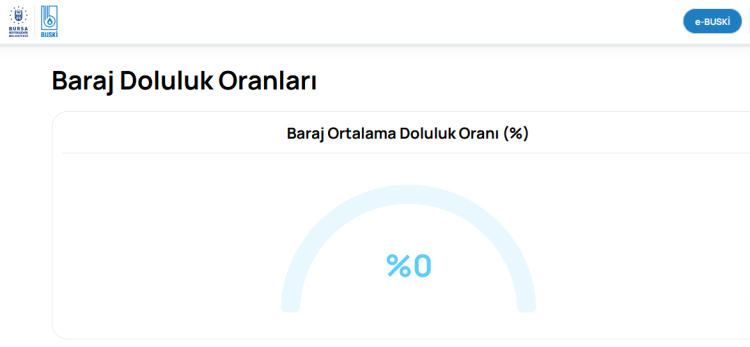 Bursa’daki Barajlar Sıfırlandı: Doluluk Neredeyse Sıfır