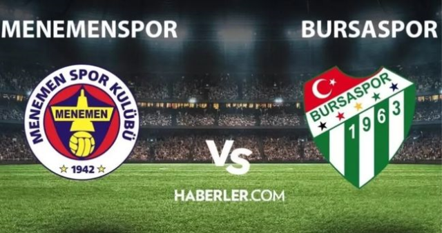 Bursaspor - Menemenspor Canlı Maçı