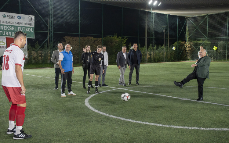  DOSAB Sosyal Tesisleri Halı Saha Açılış Töreni ve Turnuva Özeti 