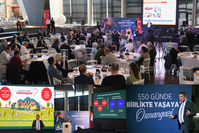 Osmangazi’de 550 Günlük Performans