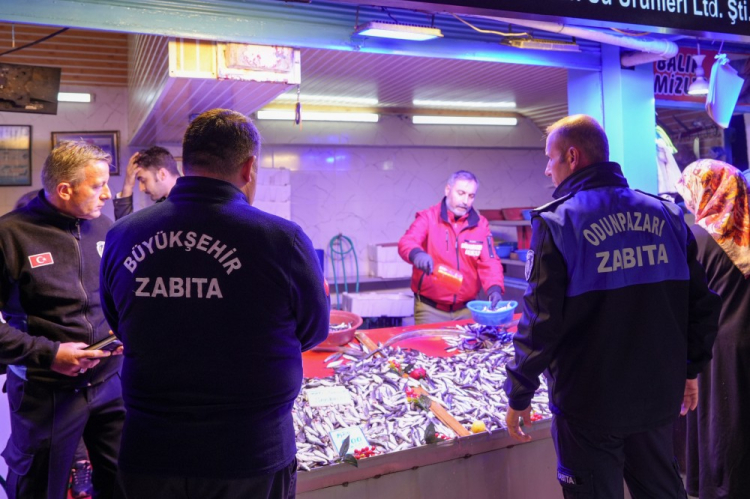 Eskişehir’de Balık Satış Yerlerinde Ortak Denetim