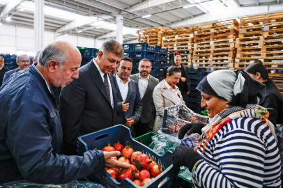 İzmirli Nar Üreticileri Hasat Zamanında Buluştu