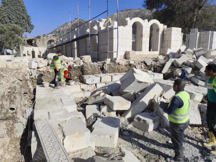 Hatay’da 754 Yıllık Tarihi Yapı Bursa Büyükşehir ile Yükseliyor