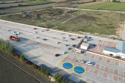 İnegöl’de Yeni Sürücü Eğitim Alanı Hizmete Girdi