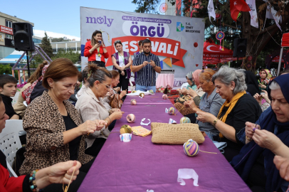 İzmit’te Örgü Festivali coşkusu