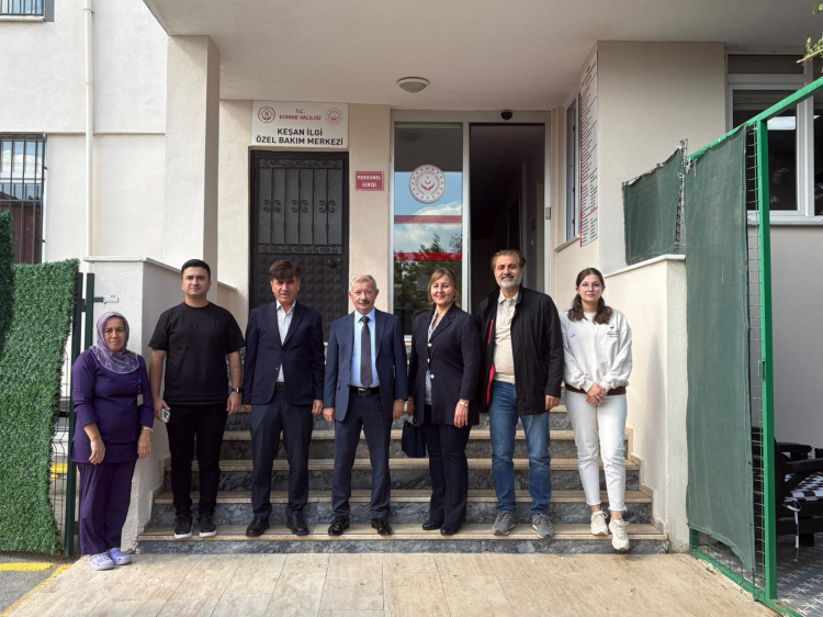 Kaymakam Mercan’dan Yaşlılara Ziyaret - Edirne Keşan