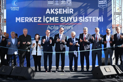 Akşehir İçme Suyu Projesi Açılışı