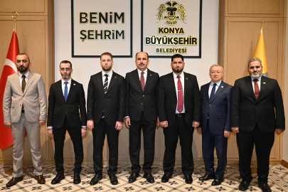 Konya'da Suriyeli Heyetin UCLG-MEWA Ziyareti