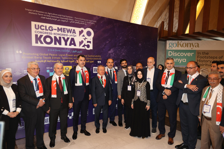 UCLG-MEWA Kongresi Konya’da Başladı