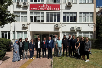 Kumluca İlçe Başkanlığı’ndan Kaymakam Güneş Ziyareti