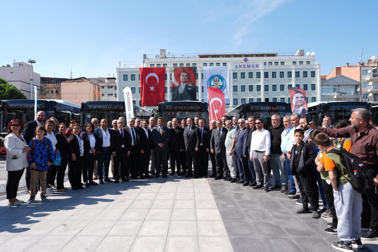 Manisa'da 15 yeni toplu ulaşım otobüsü hizmette