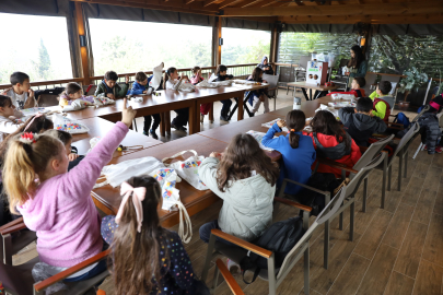 Minik Kaşifler Leylek Göl Evi'nde