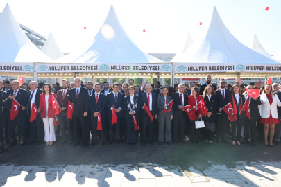 Nilüfer’de Cumhuriyet’in ilanının 102. Yıl Kutlamaları