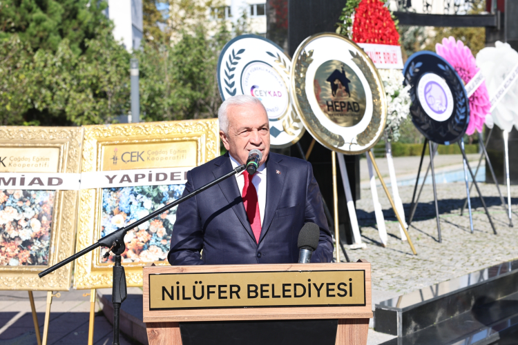 Nilüfer’de Cumhuriyet’in ilanının 102. Yıl Kutlamaları