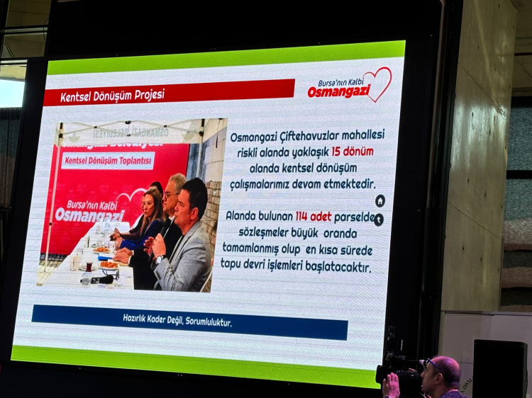 Osmangazi Belediyesi 550 Günde Yaşanan Hizmetleri Paylaştı