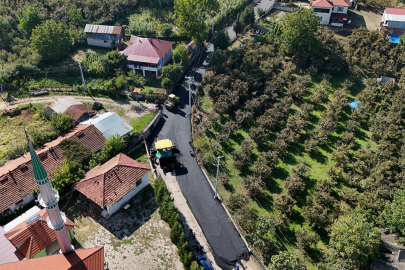 Akyazı'da 4,2 Km Yol Yenilendi
