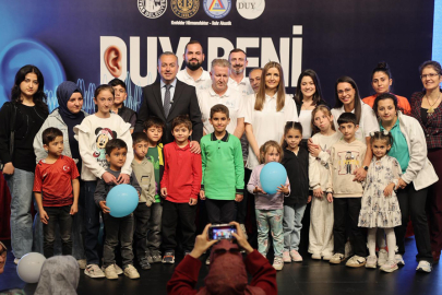 Fidan Yazıcıoğlu Kültür Merkezi’nde 0-18 yaş aralığında işitme kaybı yaşayan 50 çocuğa özel işitme cihazları teslim edildi