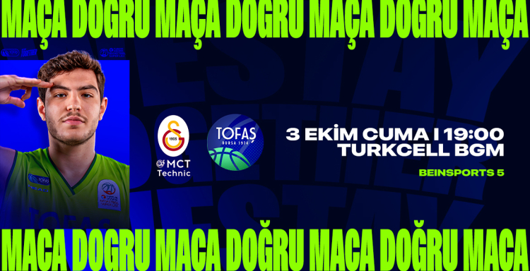 Galatasaray MCT Technic’e karşı deplasmanda mücadele