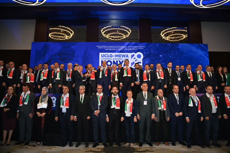 UCLG-MEWA 2025 Kongresi Konya'da