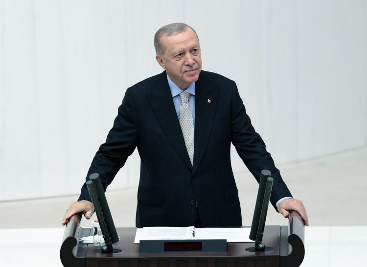 Erdoğan TBMM’de Filistin Vurgusu