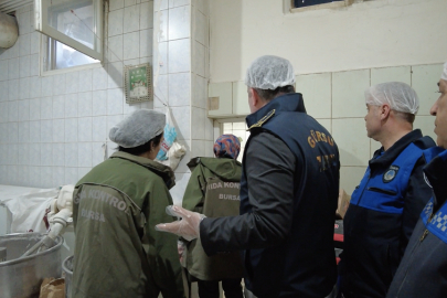 Bursa Gürsu Zabıtasından Hijyen Denetimi