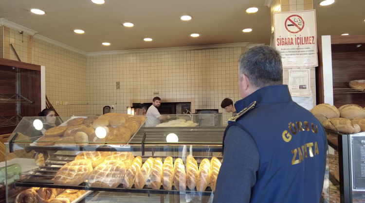 Bursa Gürsu Zabıtasından Hijyen Denetimi