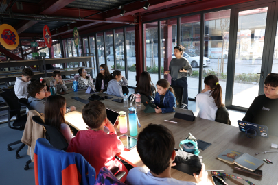 Bursa Nilüfer’de Çocuklar Animasyonun Temellerini Öğreniyor