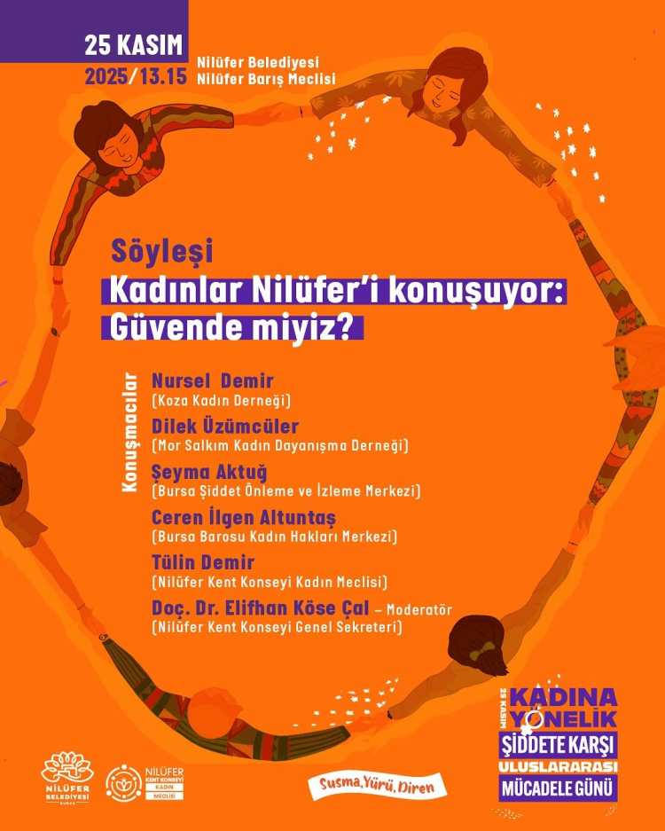 Nilüfer'de Kadına Yönelik Şiddete Karşı Farkındalık Programı