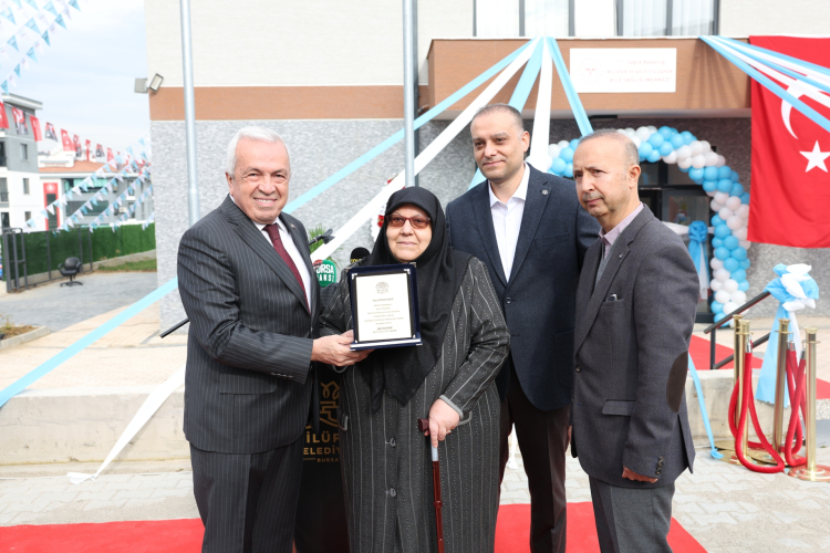 Nilüfer Belediyesi, yeni sağlık tesisiyle mahalleye modern hizmet